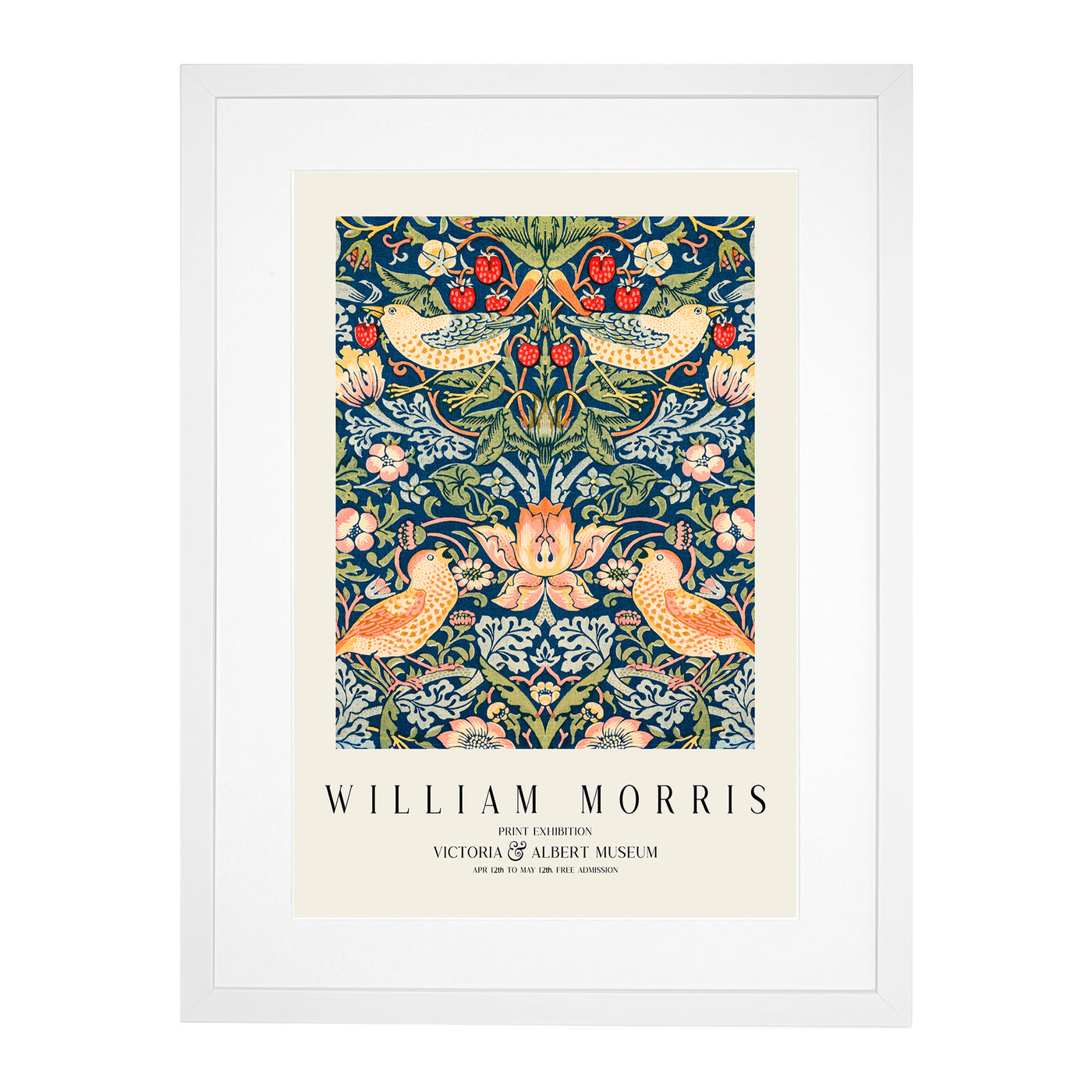 Strawberry Thief Vol.1 Print By William Morris