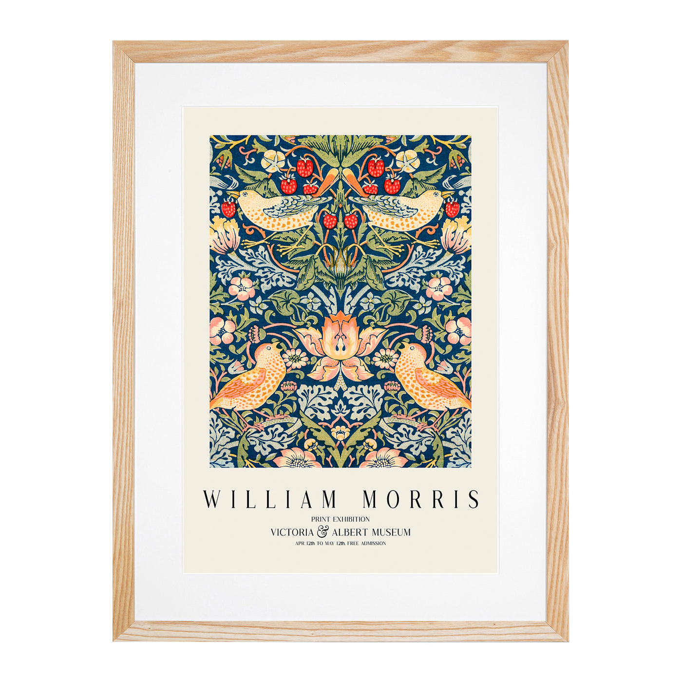 Strawberry Thief Vol.1 Print By William Morris