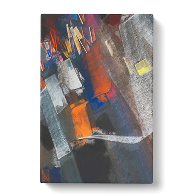 Strokes Of Colour In Abstract Canvas Print Main Image