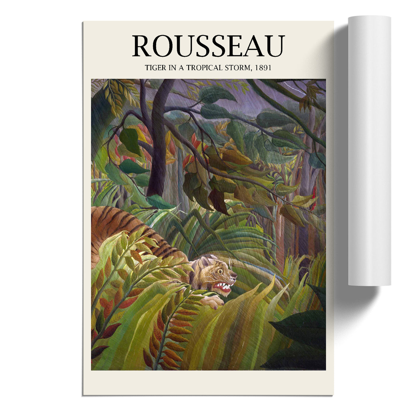 Surprise Print By Henri Rousseau