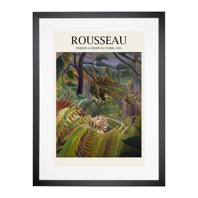 Surprise Print By Henri Rousseau Framed Print Main Image