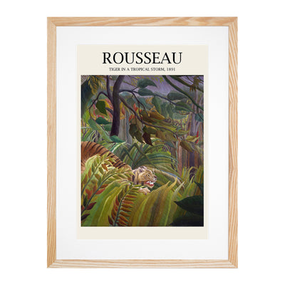 Surprise Print By Henri Rousseau