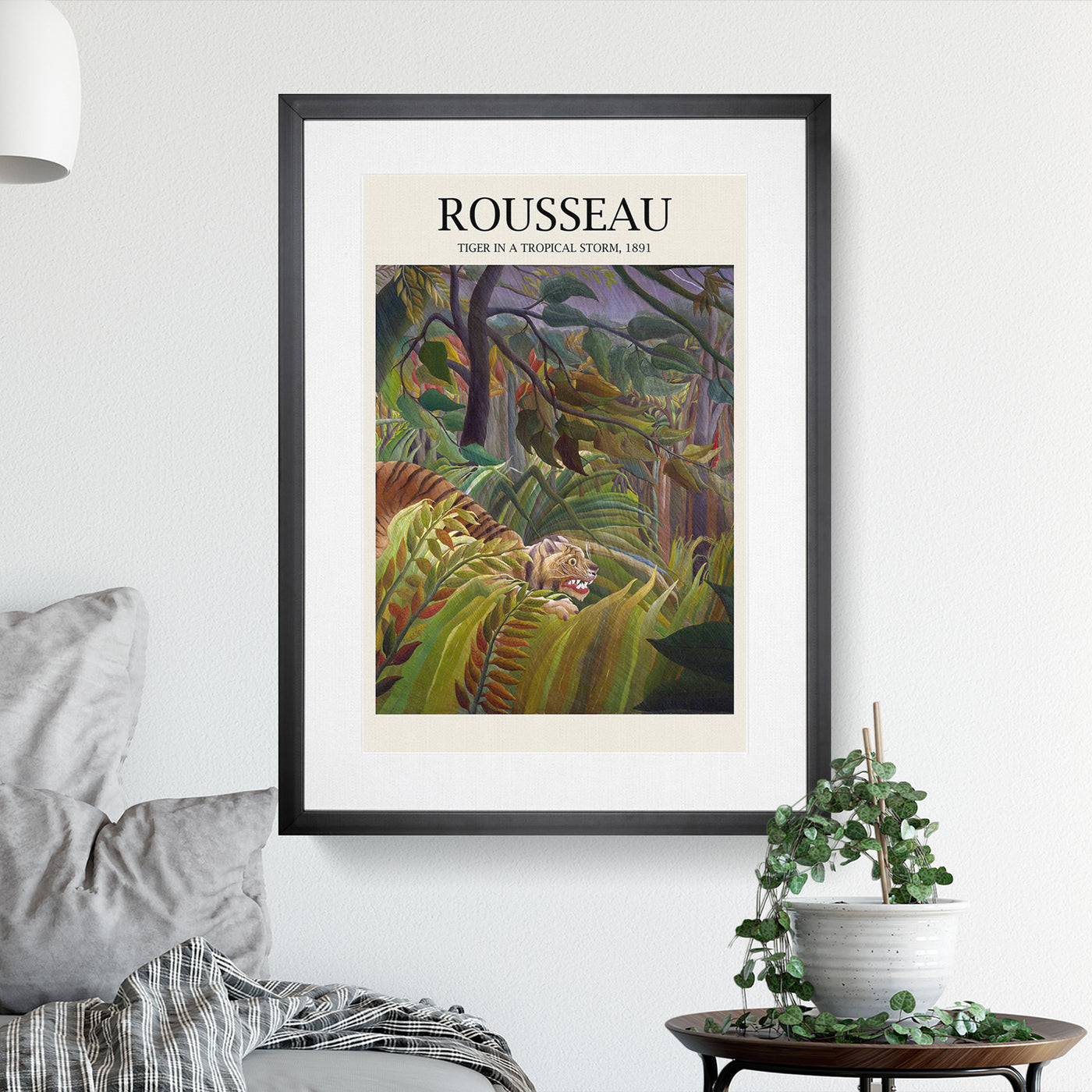 Surprise Print By Henri Rousseau