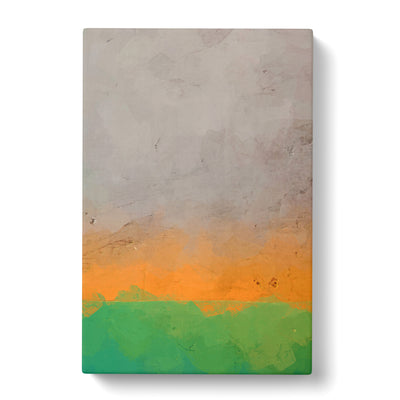 Textured Sunrise In Abstract Canvas Print Main Image