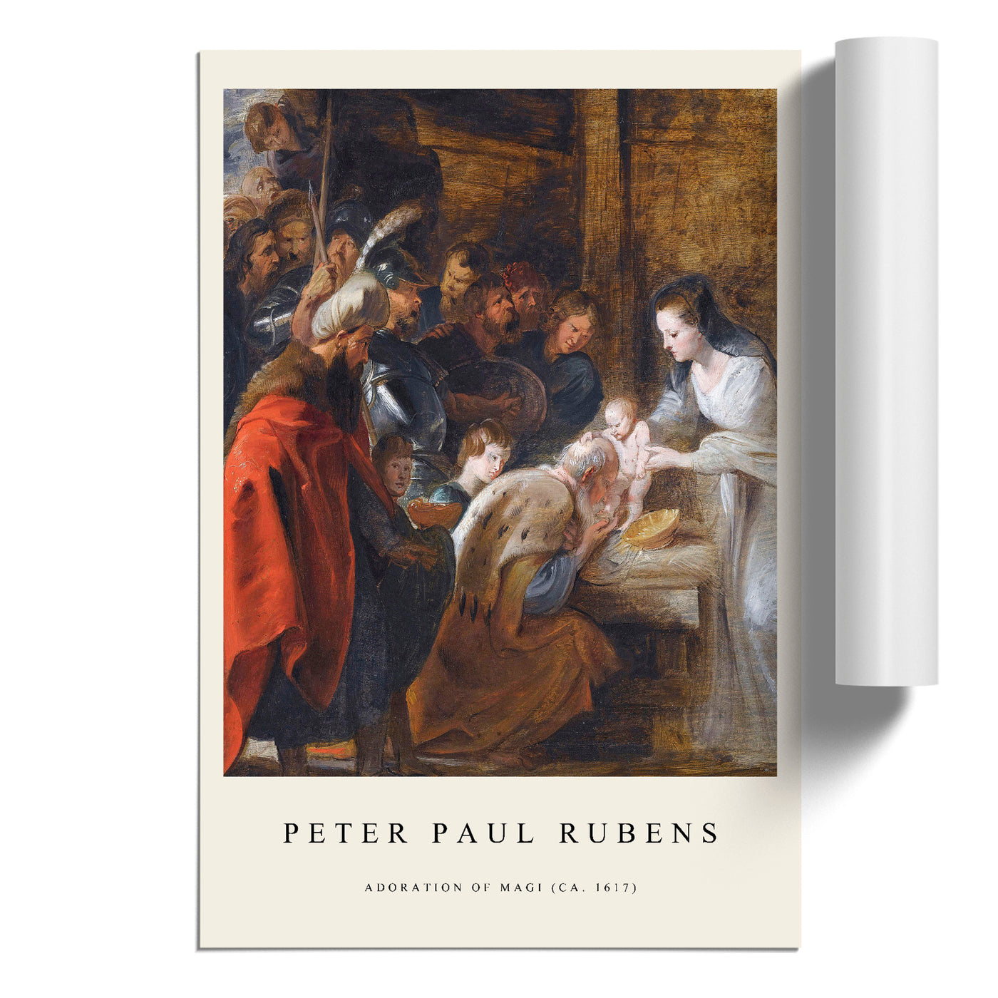 The Adoration Of The Magi Print By Peter Paul Rubens