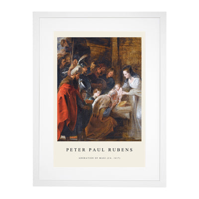 The Adoration Of The Magi Print By Peter Paul Rubens