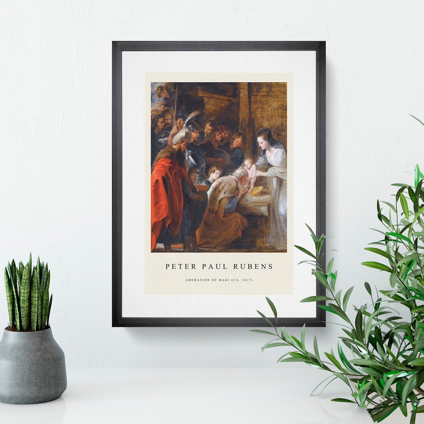 The Adoration Of The Magi Print By Peter Paul Rubens