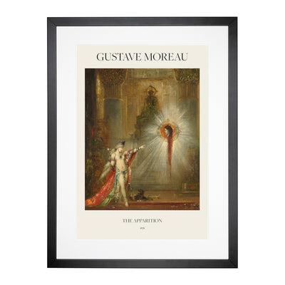 The Apparition Print By Gustave Moreau Framed Print Main Image