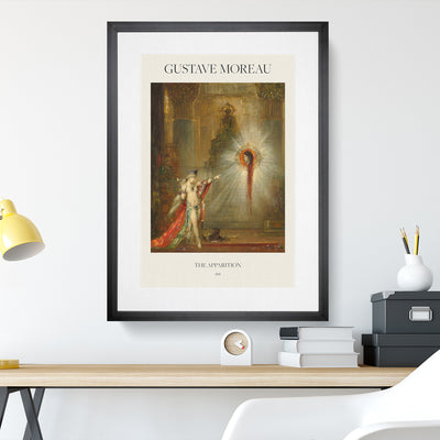 The Apparition Print By Gustave Moreau