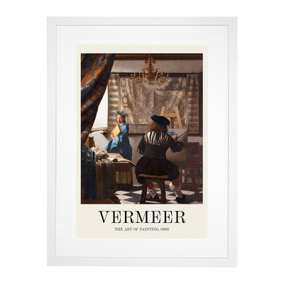 The Art Of Painting Print By Johannes Vermeer