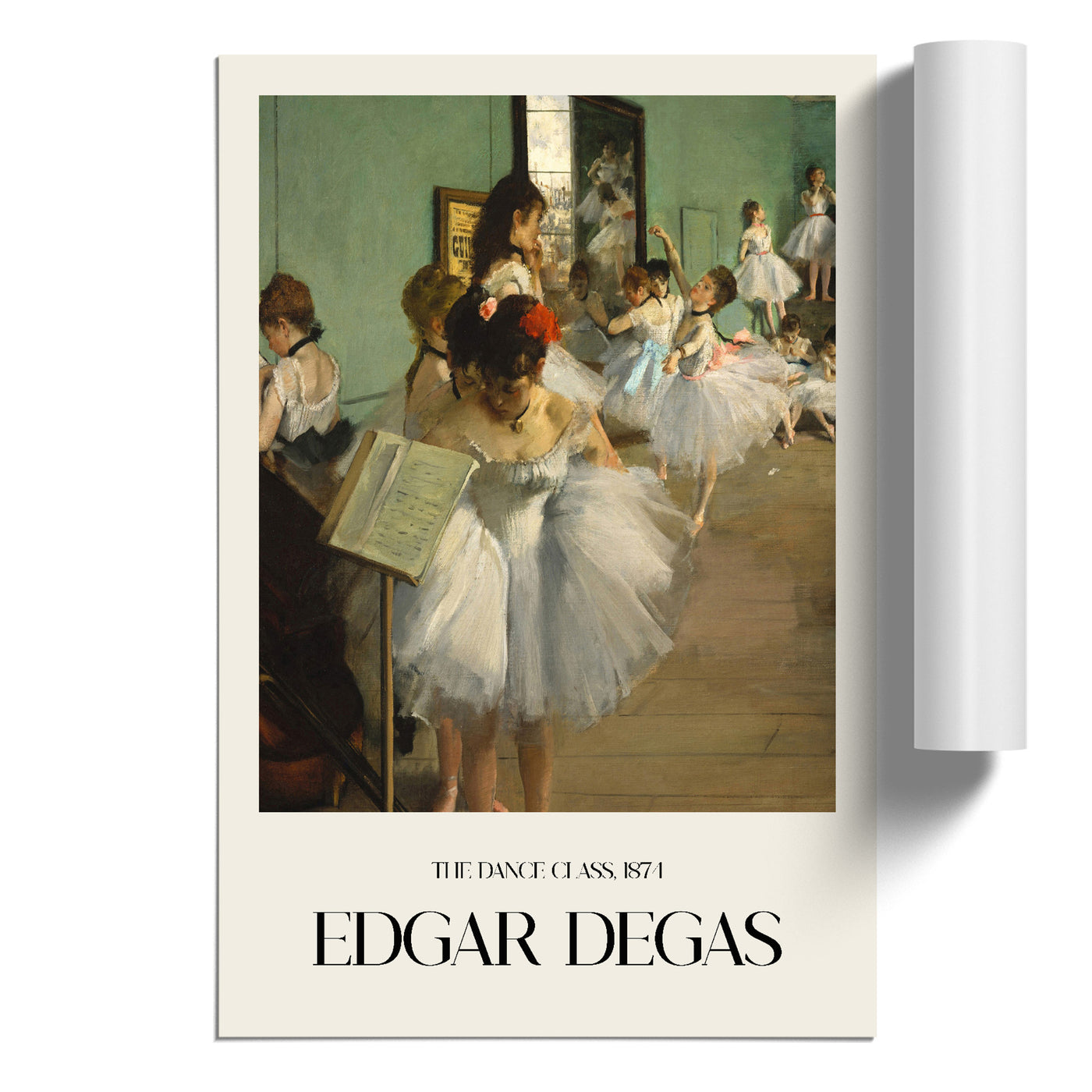 The Ballet Class Vol.2 Print By Edgar Degas