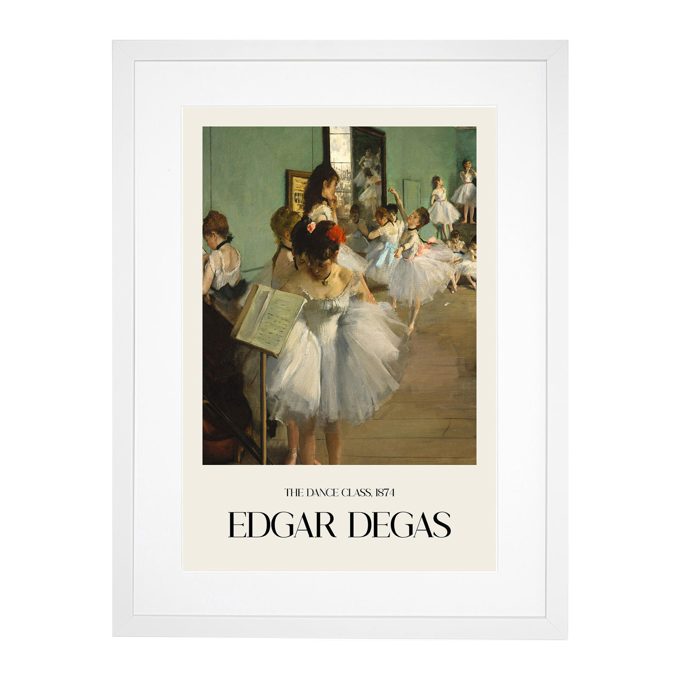 The Ballet Class Vol.2 Print By Edgar Degas