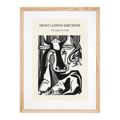 The Cow Print By Ernst Ludwig Kirchner