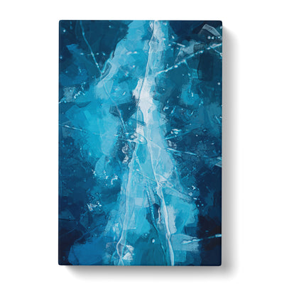 The Cracked Ice In Abstract Canvas Print Main Image