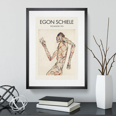 The Dancer Print By Egon Schiele