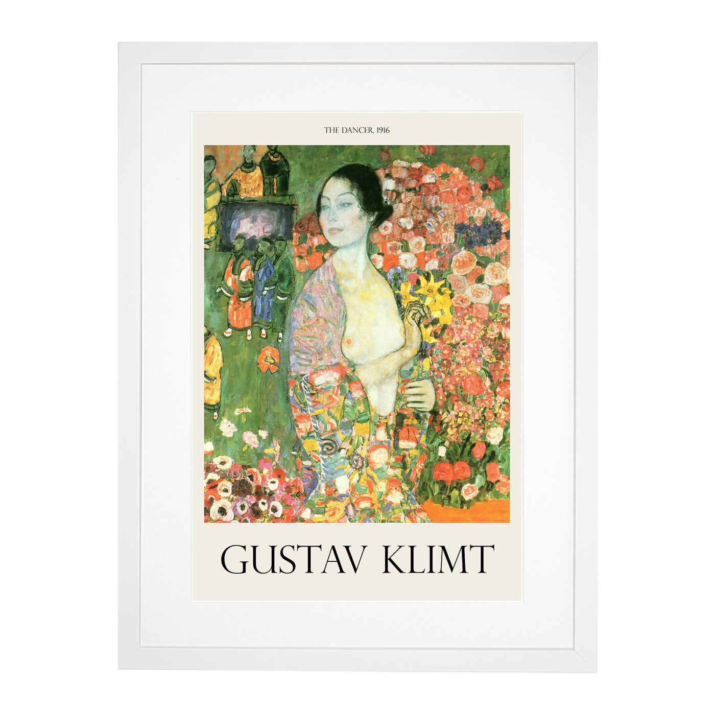 The Dancer Print By Gustav Klimt