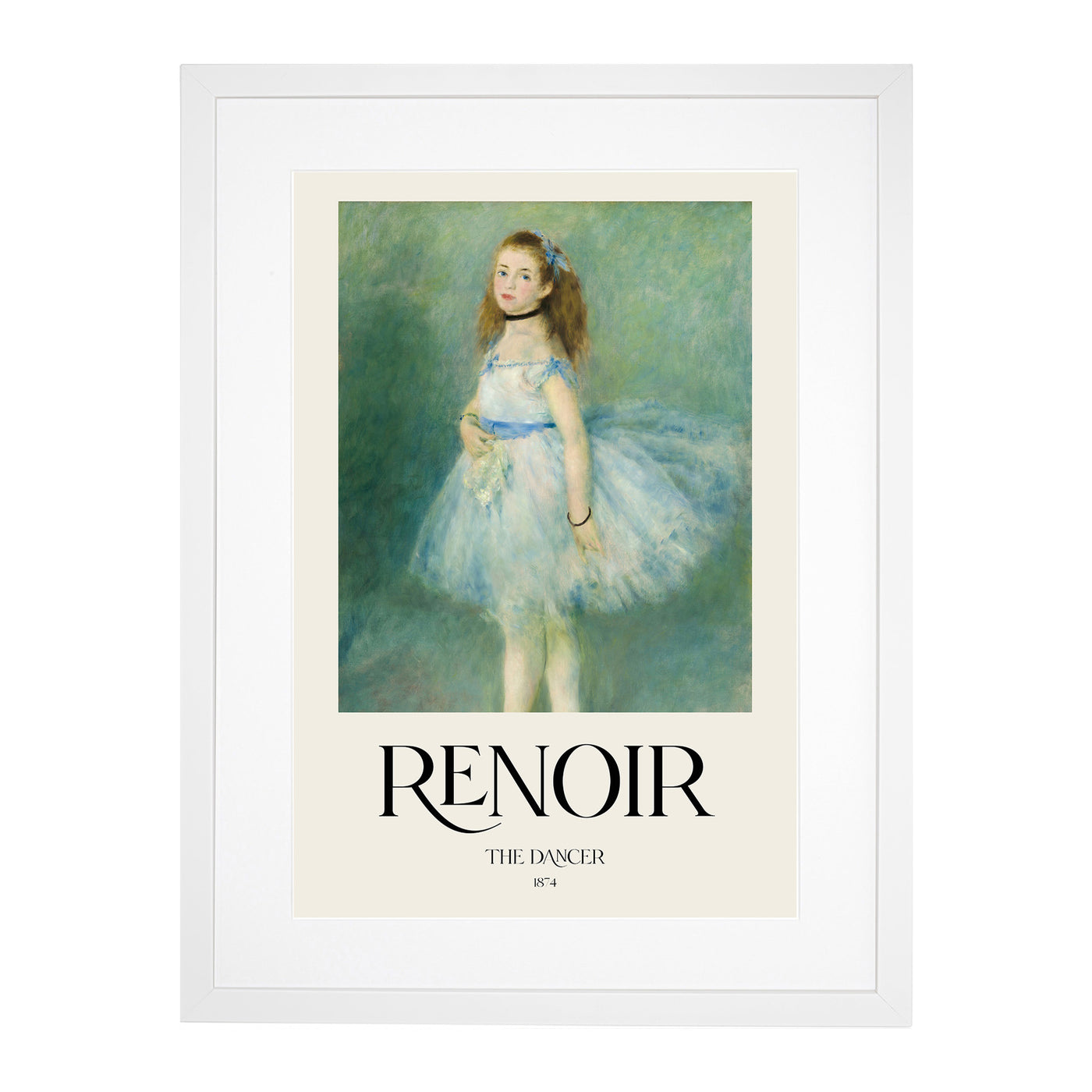 The Dancer Print By Pierre-Auguste Renoir