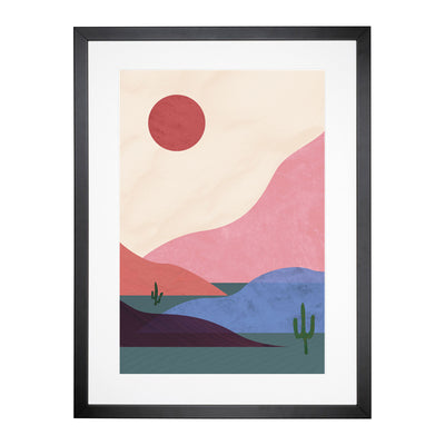 The Desert Framed Print Main Image