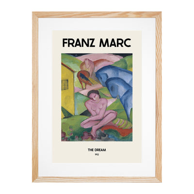 The Dream Print By Franz Marc