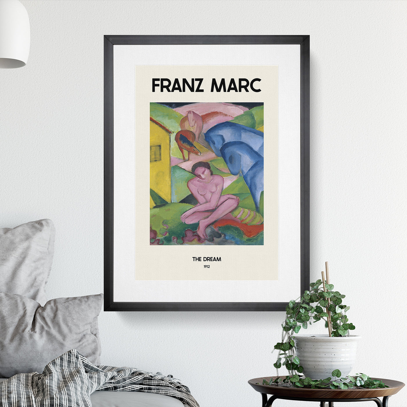 The Dream Print By Franz Marc