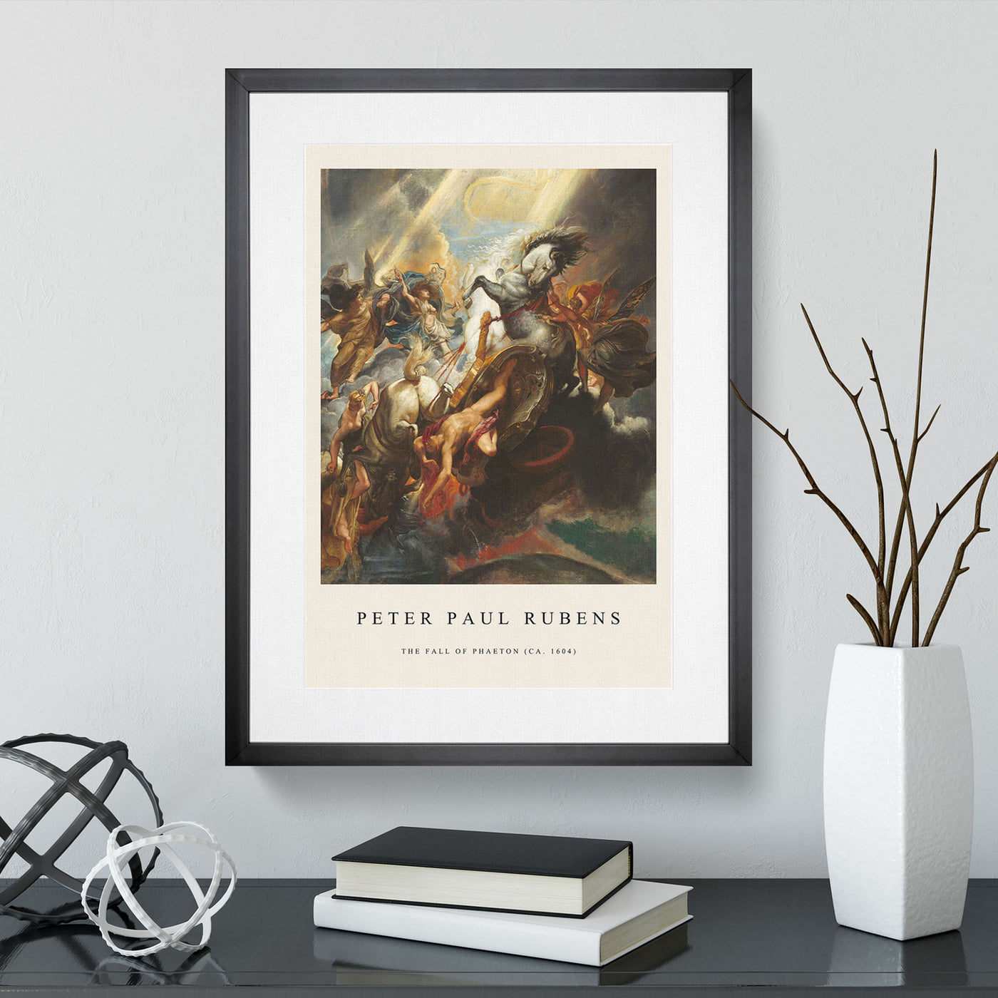 The Fall Of Phaeton Print By Peter Paul Rubens