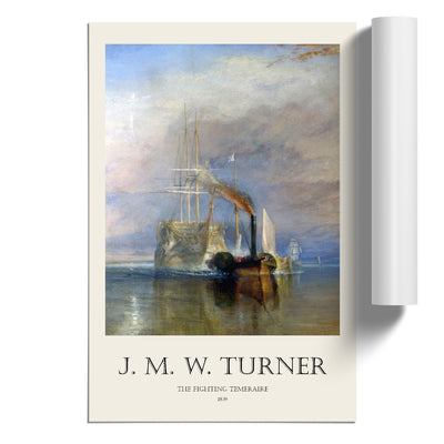 The Fighting Temeraire Print By Joseph-Mallord William Turner