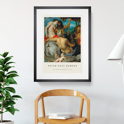 The Four Continents Print By Peter Paul Rubens