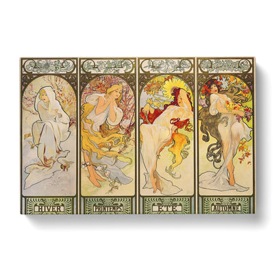 The Four Seasons Byx Alphonse Muchacan Canvas Print Main Image