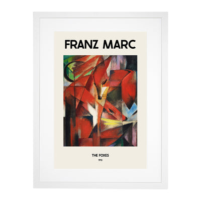 The Foxes Vol.1 Print By Franz Marc