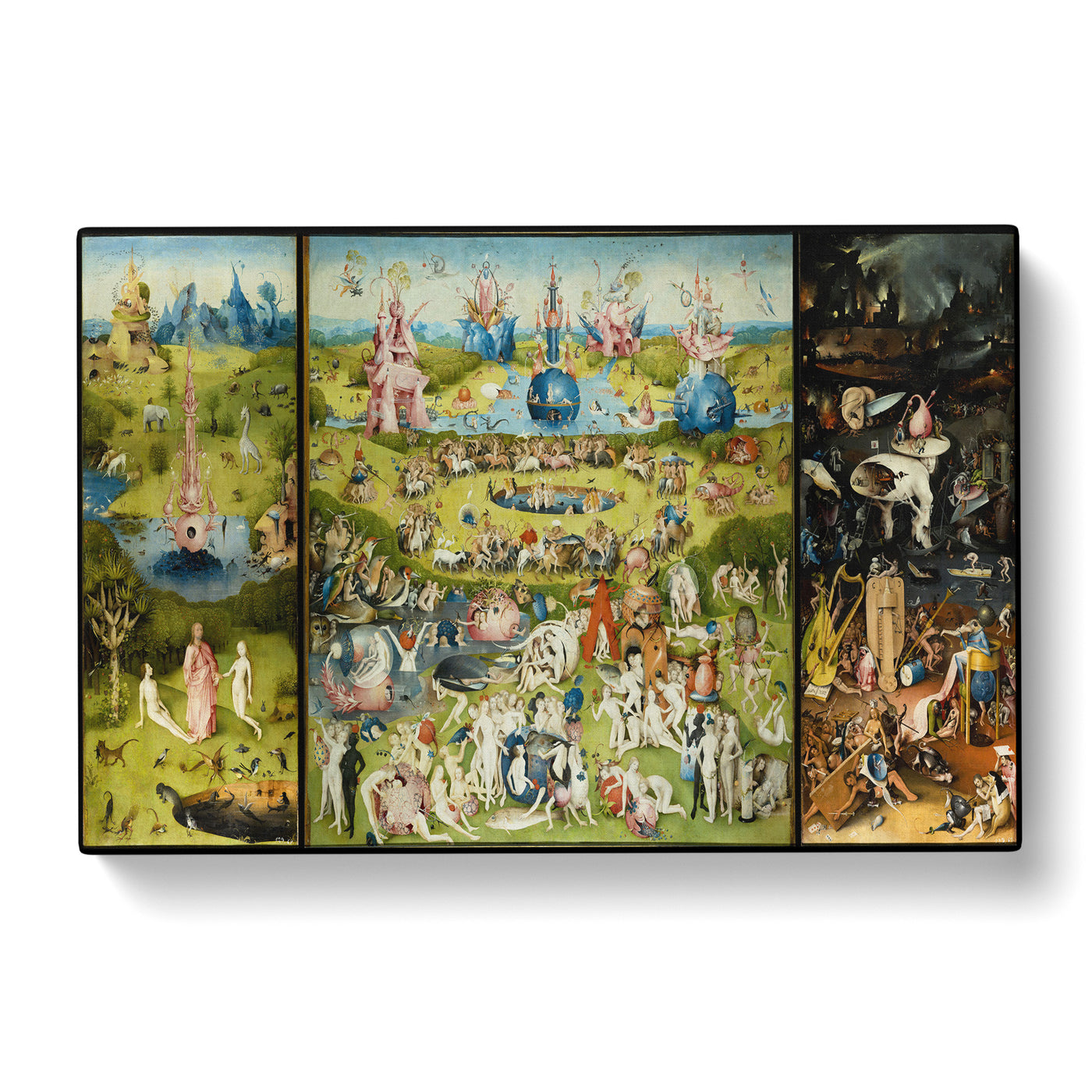 The Garden Of Earthly Delights Byx Hieronymus Boschcan Canvas Print Main Image
