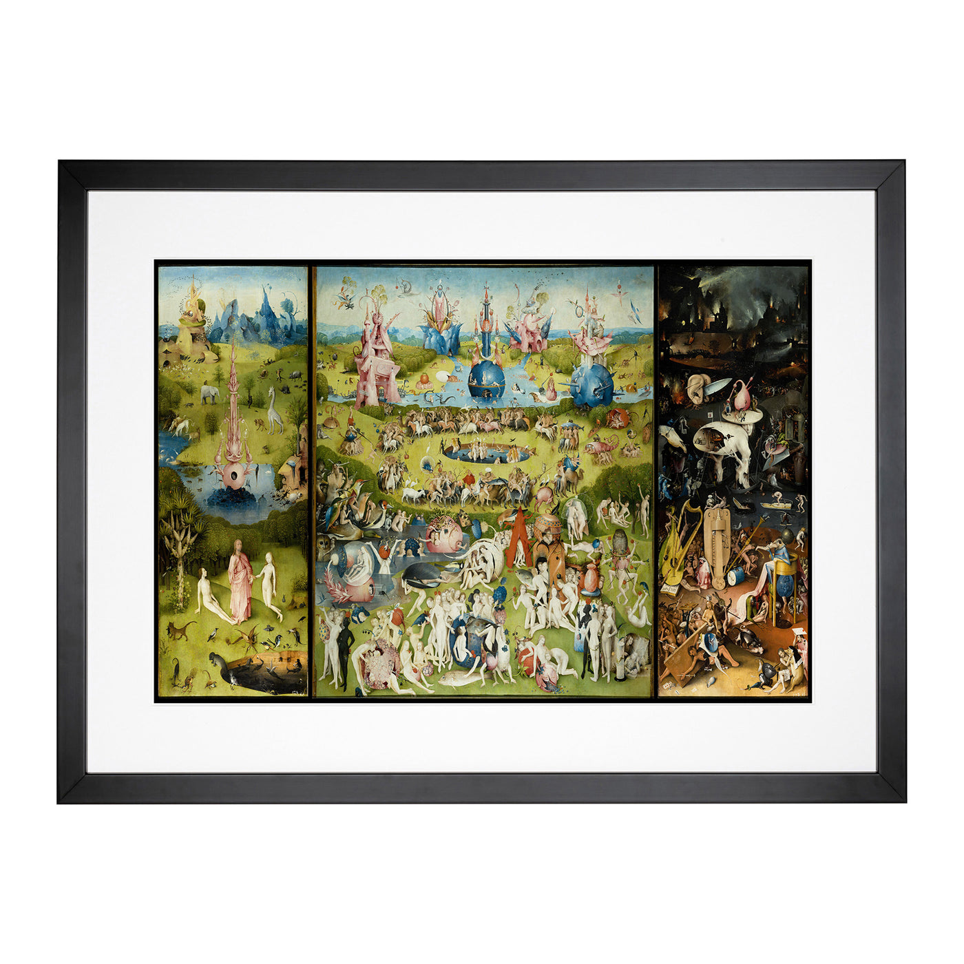 The Garden Of Earthly Delights By Hieronymus Bosch