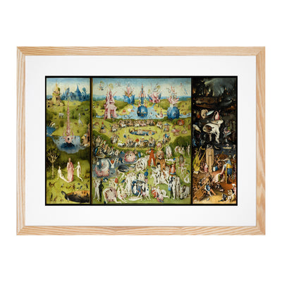 The Garden Of Earthly Delights By Hieronymus Bosch