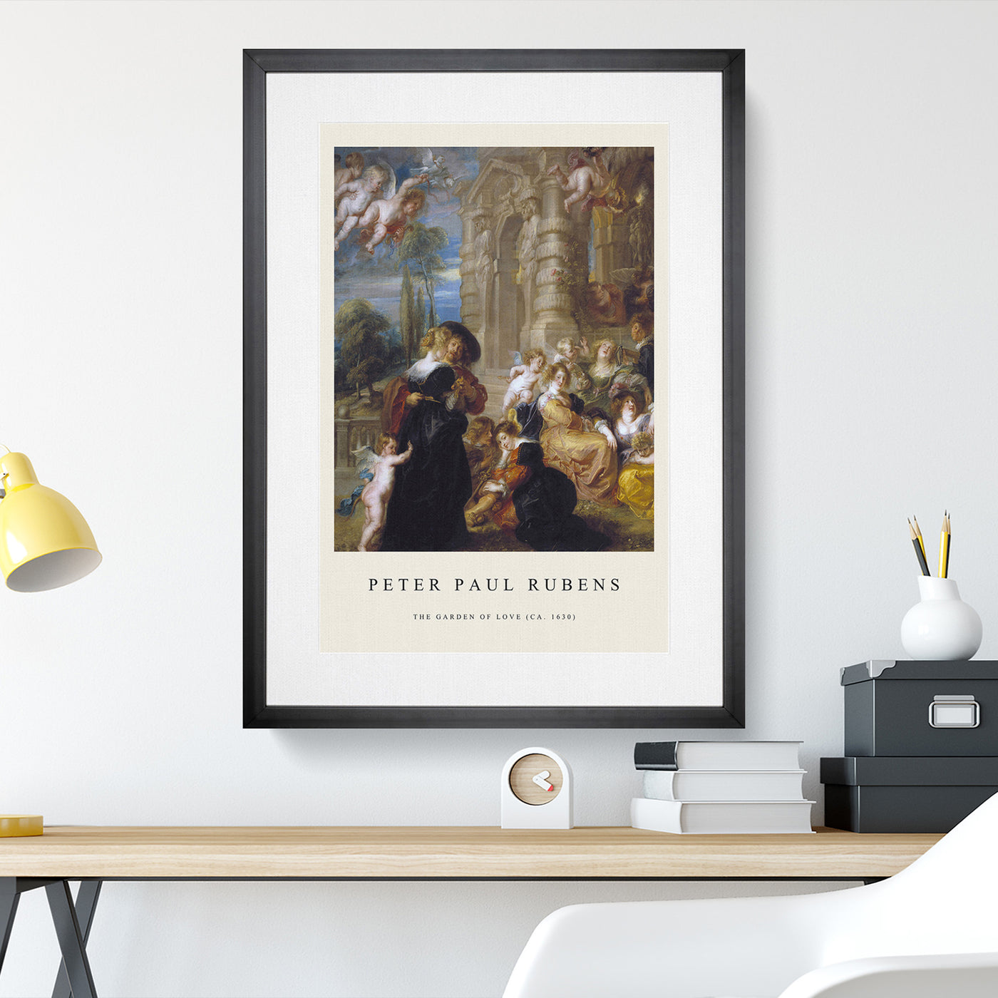 The Garden Of Love Print By Peter Paul Rubens