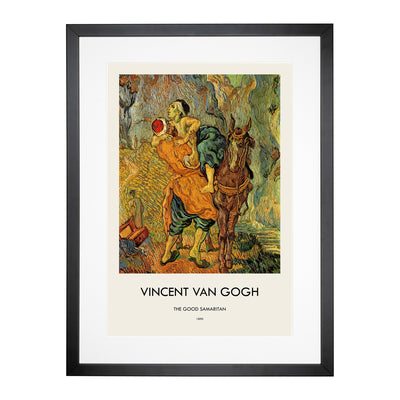 The Good Samaritan Print By Vincent Van Gogh Framed Print Main Image