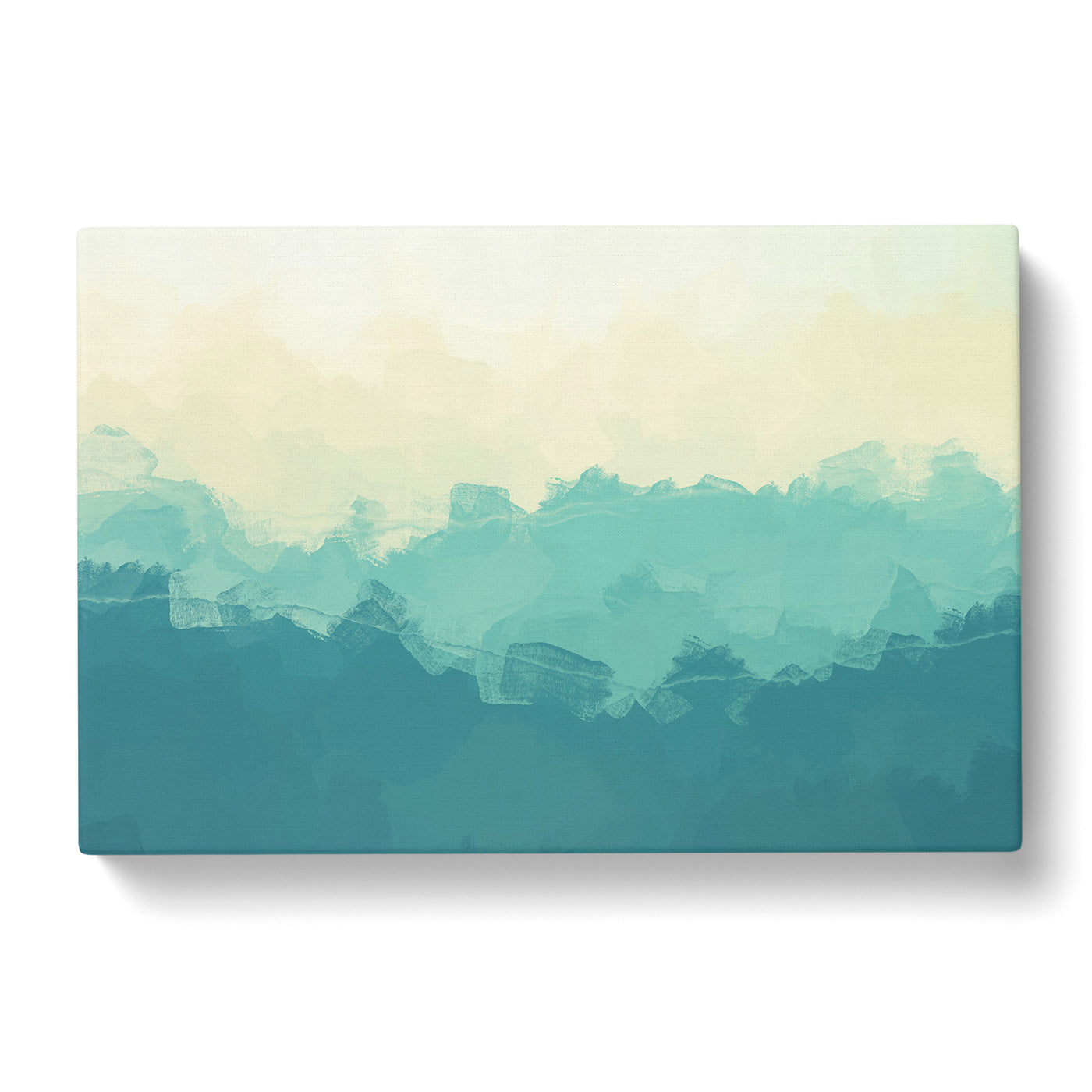The Great Smokey Mountains In Abstract Canvas Print Main Image
