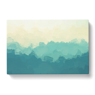 The Great Smokey Mountains In Abstract Canvas Print Main Image