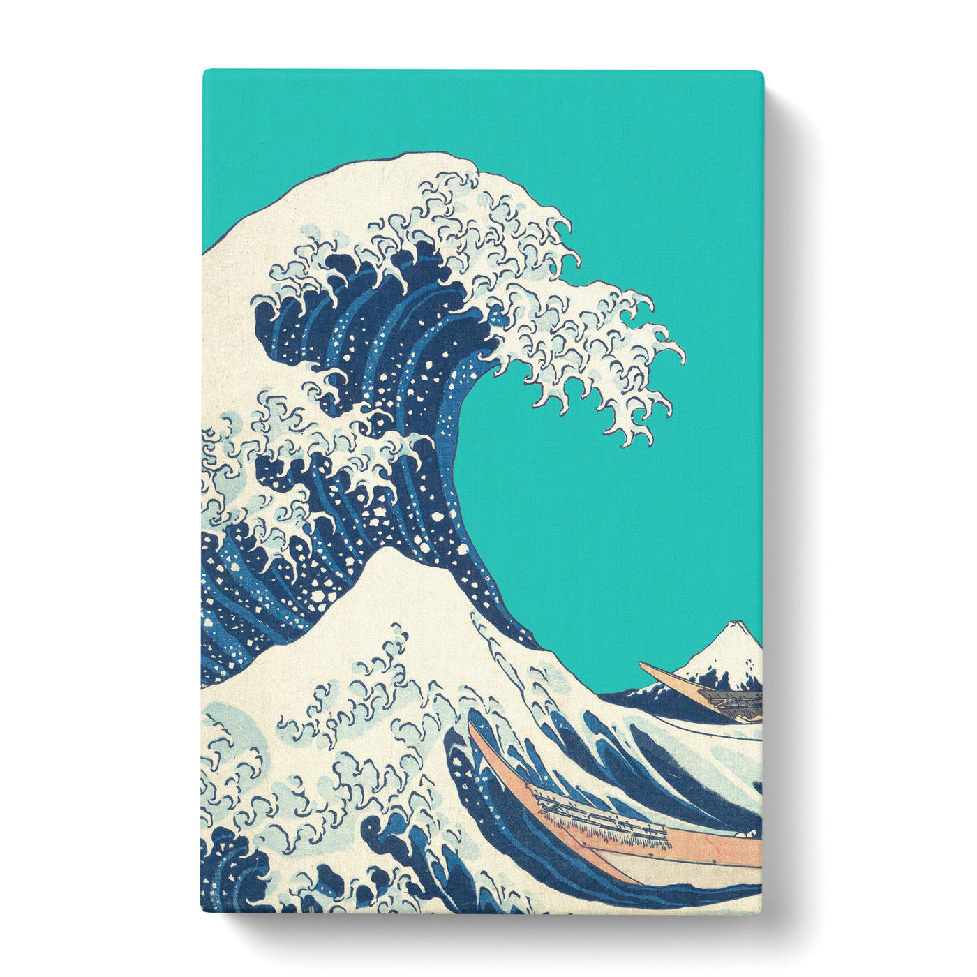 The Great Wave Off Kanagawa By Hokusai Canvas Print Main Image