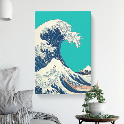 The Great Wave Off Kanagawa By Hokusai
