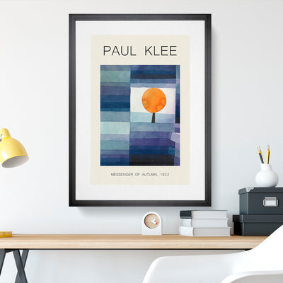 The Harbinger Of Autumn Print By Paul Klee