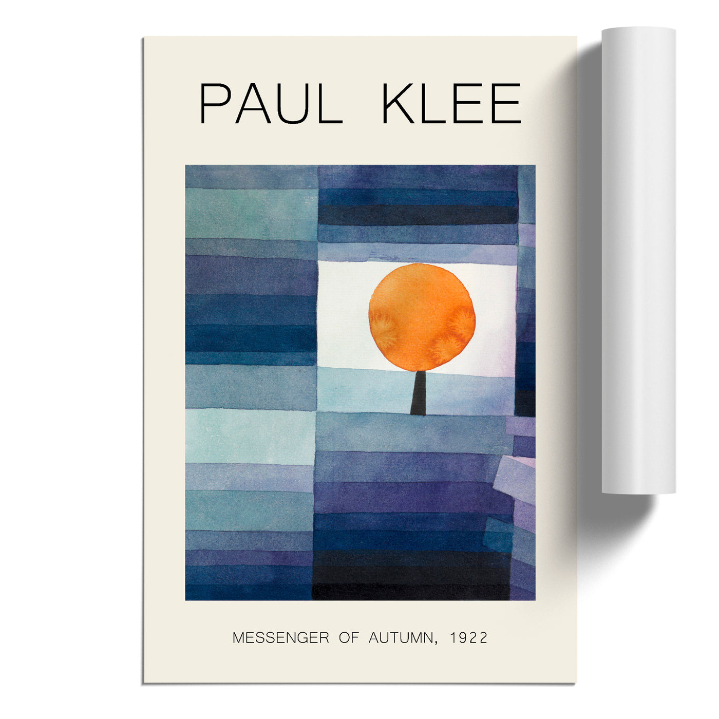 The Harbinger Of Autumn Print By Paul Klee