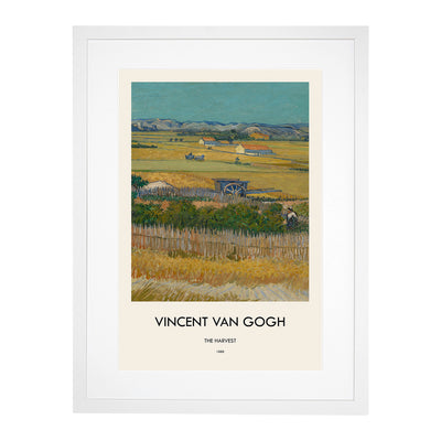 The Harvest Print By Vincent Van Gogh