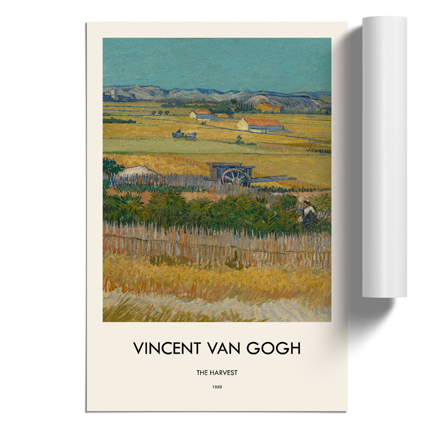 The Harvest Print By Vincent Van Gogh