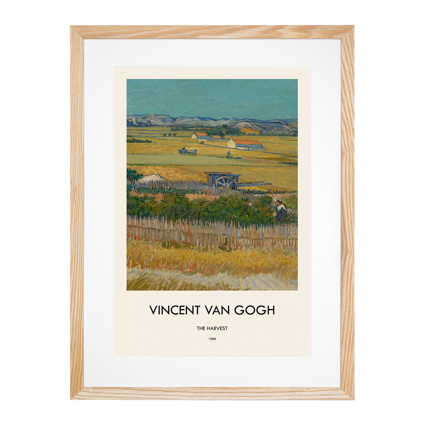 The Harvest Print By Vincent Van Gogh