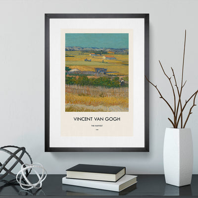 The Harvest Print By Vincent Van Gogh