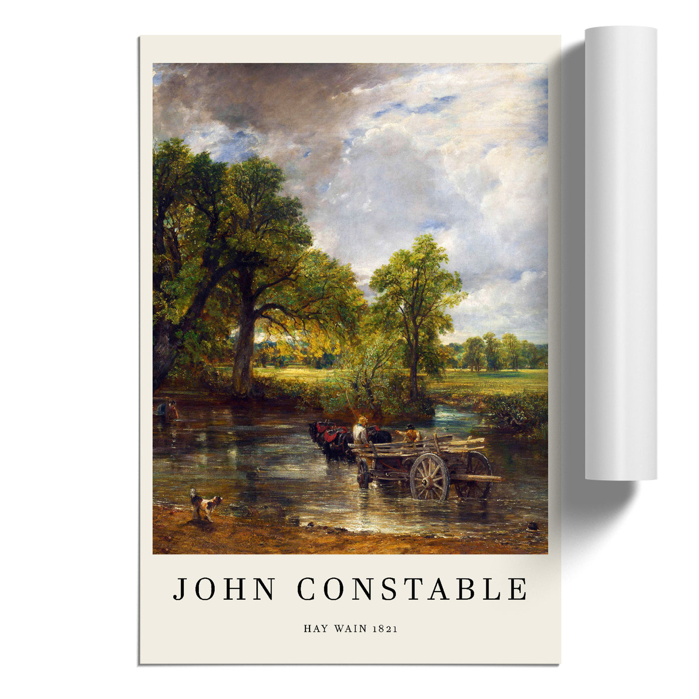 The Hay Wain Print By John Constable