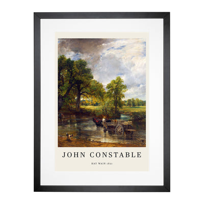 The Hay Wain Print By John Constable Framed Print Main Image