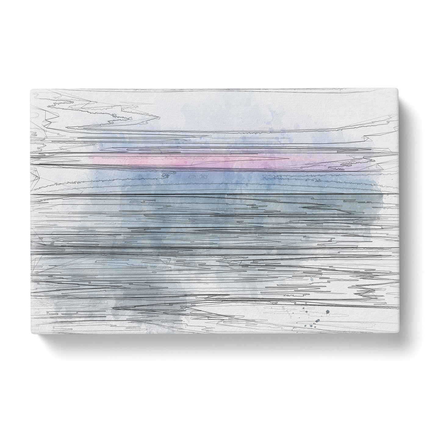The Horizon In Abstract Canvas Print Main Image