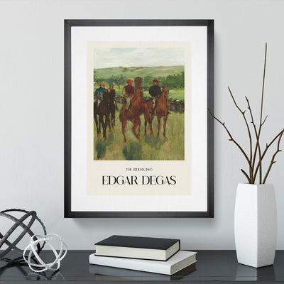 The Horse Riders Print By Edgar Degas