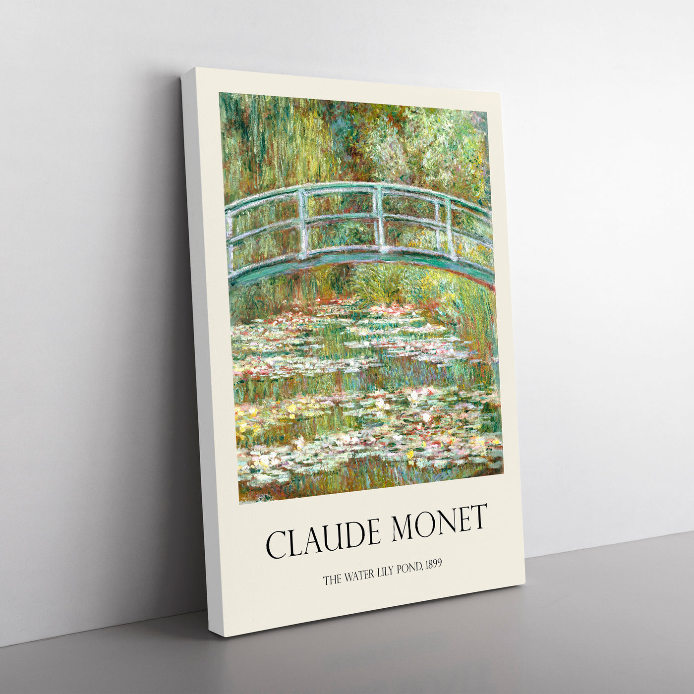 The Japanese Footbridge Vol.1 Print By Claude Monet