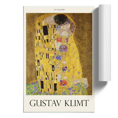 The Kiss Vol.2 Print By Gustav Klimt